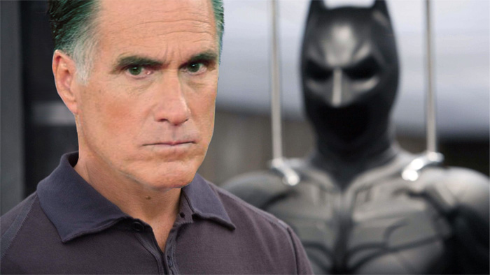 Mitt Romney as Batman - Bruce Wayne