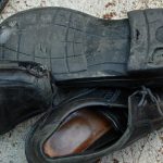 worn missionary shoes