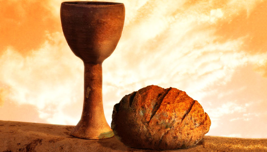 The bread and cup of the sacrament