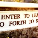 Enter to learn go forth to serve