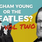 Brigham Young or the Beatles quiz graphic