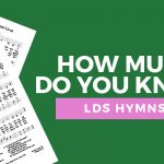 LDS hymns quiz title graphic