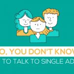 How to talk to young single adults title graphic