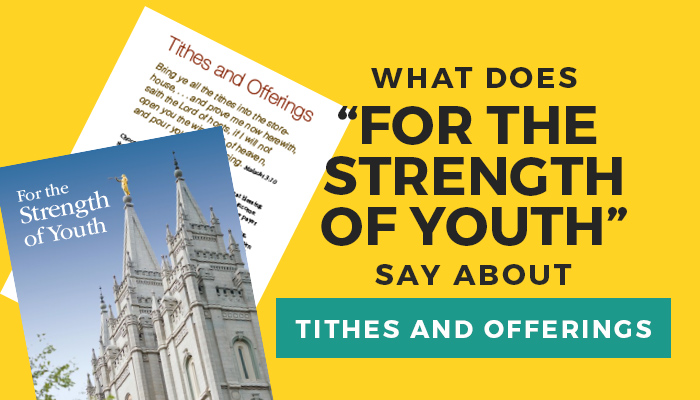 For the Strength of Youth Tithes Quiz