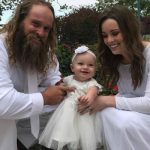 Photo of Diesel Dave and family after LDS Temple Sealing