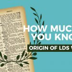 quiz graphic Mormon jargon