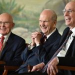 Image of the new LDS First Presidency