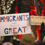 immigrants protesting