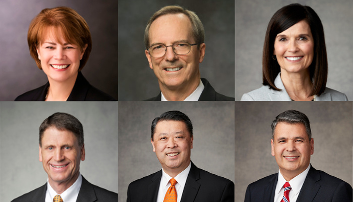 Leaders from The Church of Jesus Christ of Latter-day Saints.