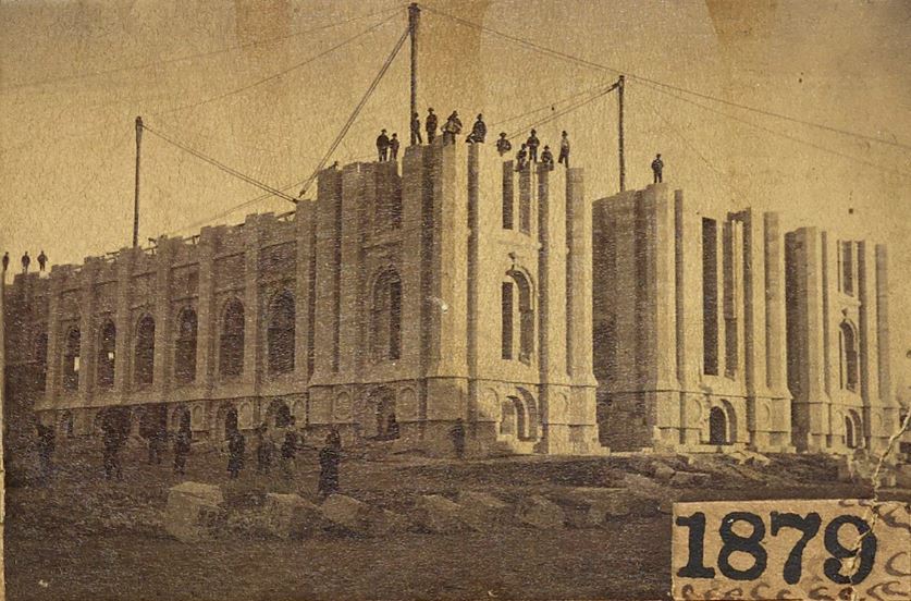 Photo of Salt Lake City Temple construction