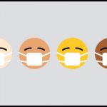 coronavirus has no race emojis wearing masks