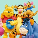 winnie the pooh and his friends smiling